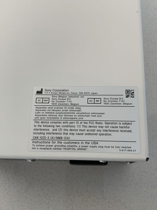 Impressora térmica da  Sony UP-D898MD