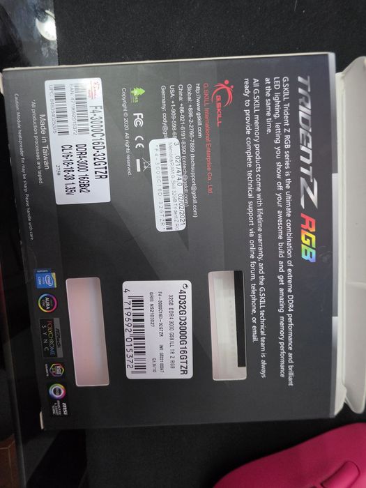 Memória ram gskil ddr4