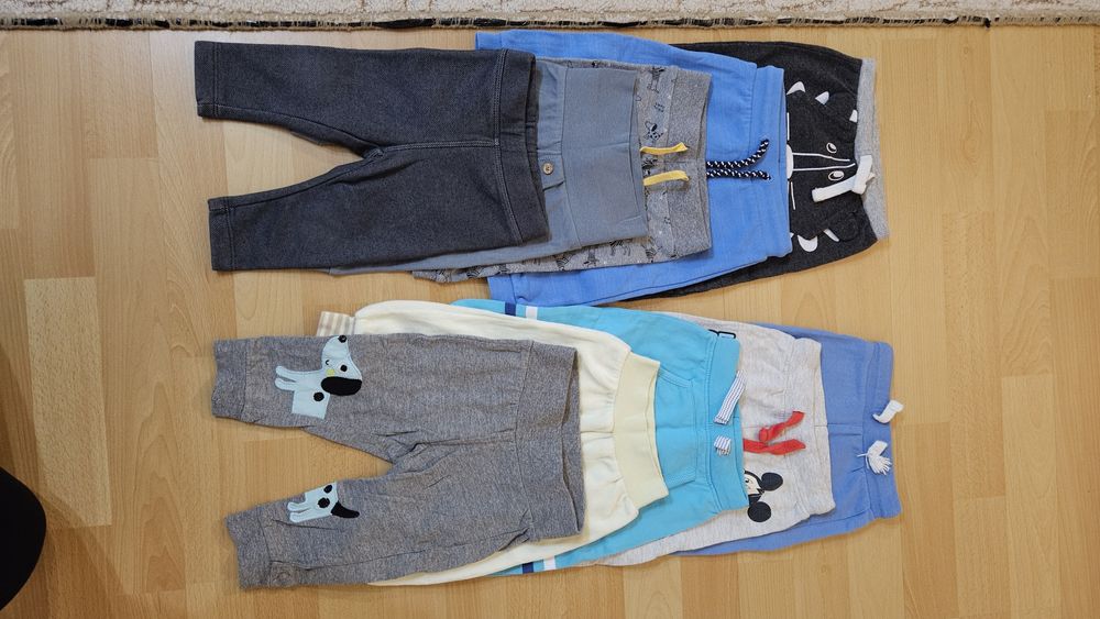 Spodnie dresowe chłopięce 68 (10 sztuk)