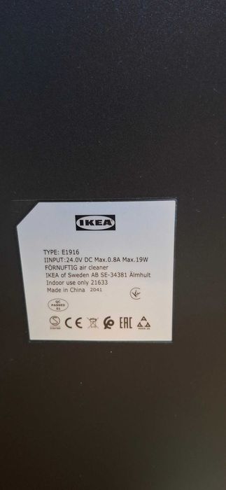 Purificador ar IKEA
