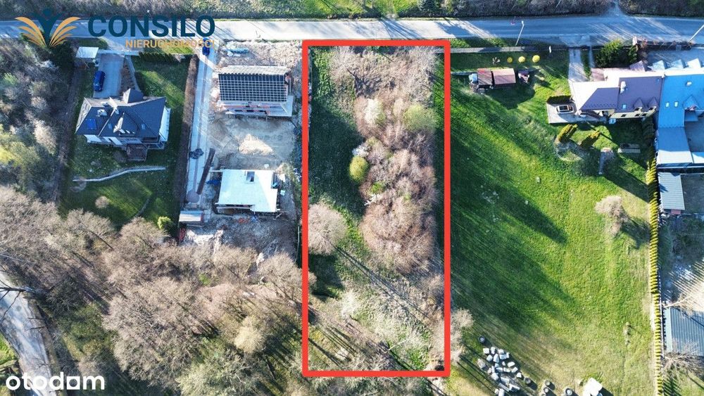 Widokowa działka budowlana pod Krakowem - Widok 2