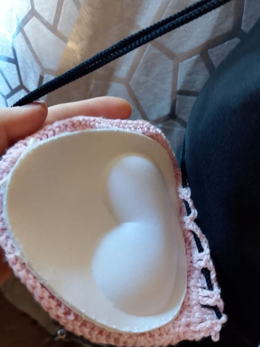 Hand made biustonosz push up