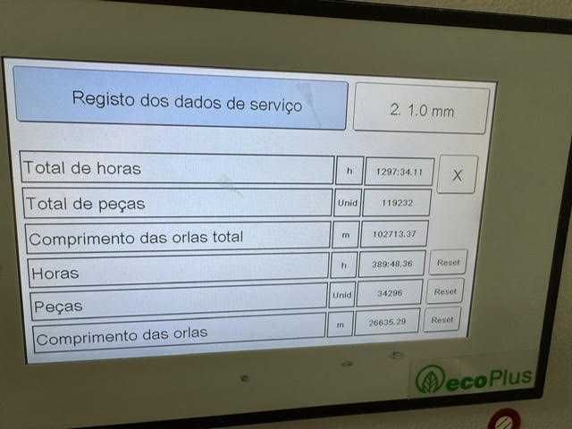 Orladora Homag Como Nova IVA Dedutivel