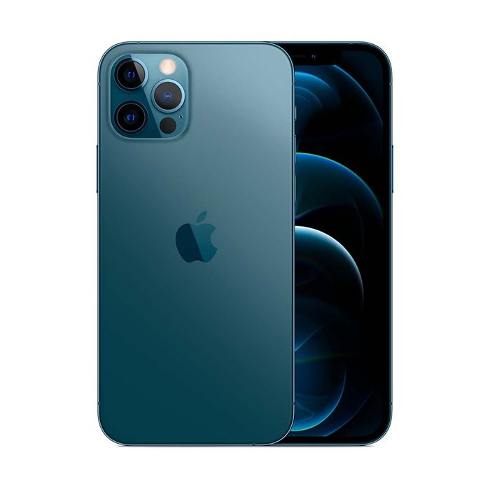 iPhone 12 Pro APPLE (6.1'' - 128 GB - Azul Pacífico) - Oferta Capa Original Cabo e Carregador tudo NOVO