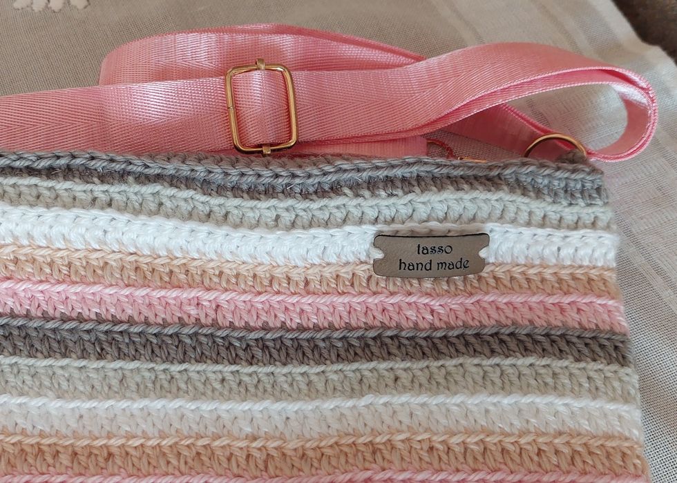 Torebka szydełkowa handmade