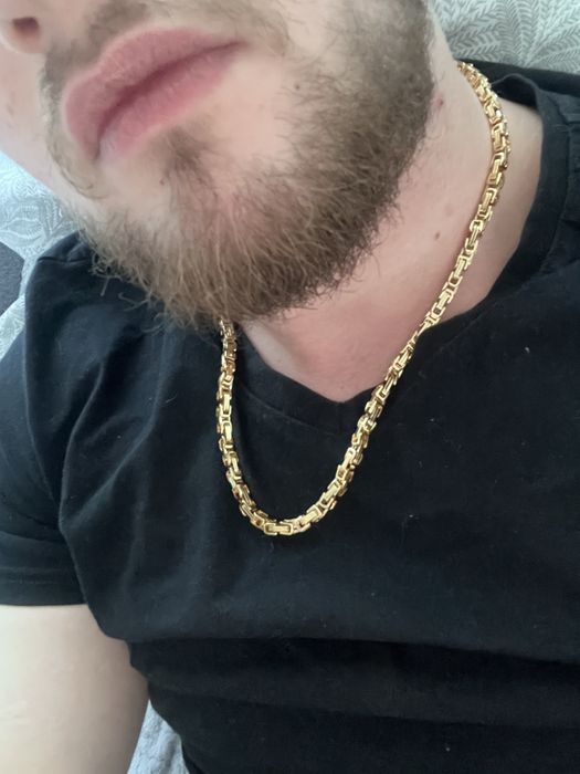 Łańcuszek Królewski Stal Szlachetna