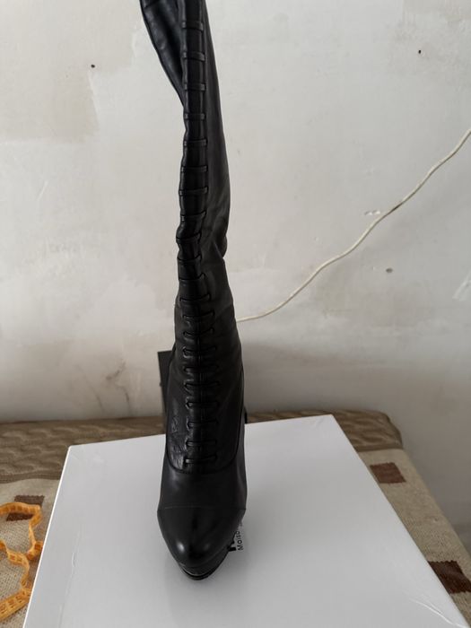 Сапоги коженные саша фабиани фирма