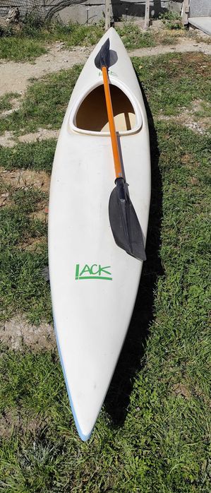 Kayak ack em fibra para 1 pessoa + pagaia