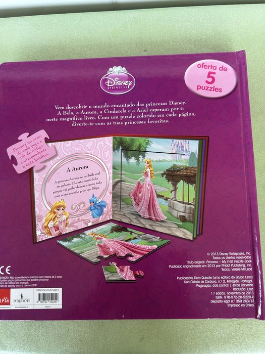 Livro Disney “As minhas Princesas” + Oferta