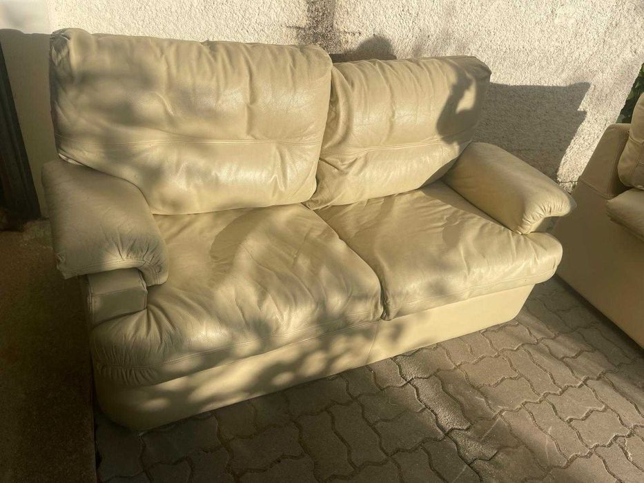 Sofás Pele Natural