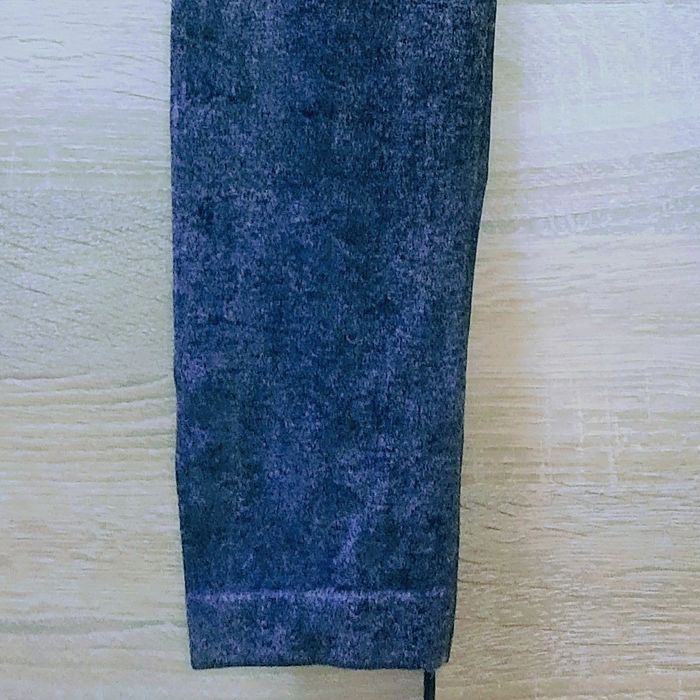 Wygodne legginsy czarne jeansy marmurkowe leginsy długie