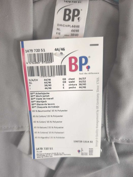 Kurtka robocza BP workwear Cotton+ 1479 – rozmiar 44/46 M