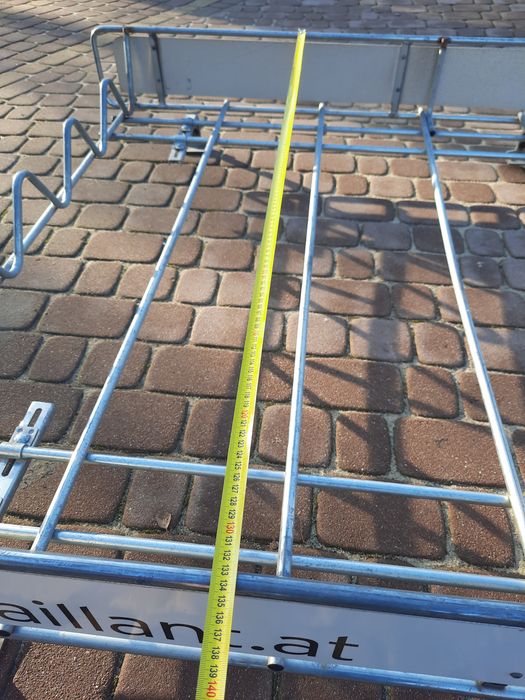 Bagażnik dachowy Ford Transit Custom bardzo ładny kompletny