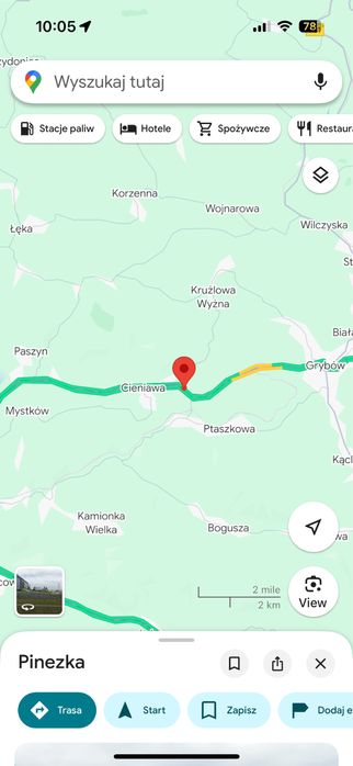 Tir parking wynajme miejsca parkingowe Ptaszkowa