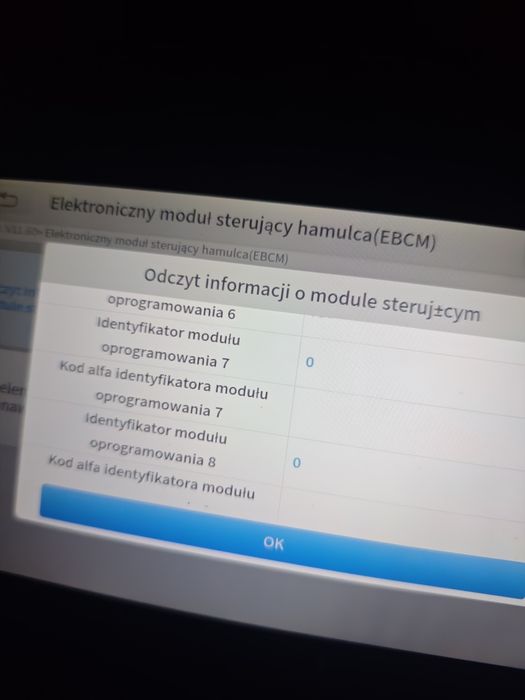 Komputer/tester diagnostyczny Xtool ip616,OBD2,J polski,Bez abonamentu