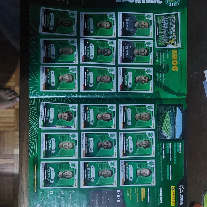 Caderneta liga betclic 23/24