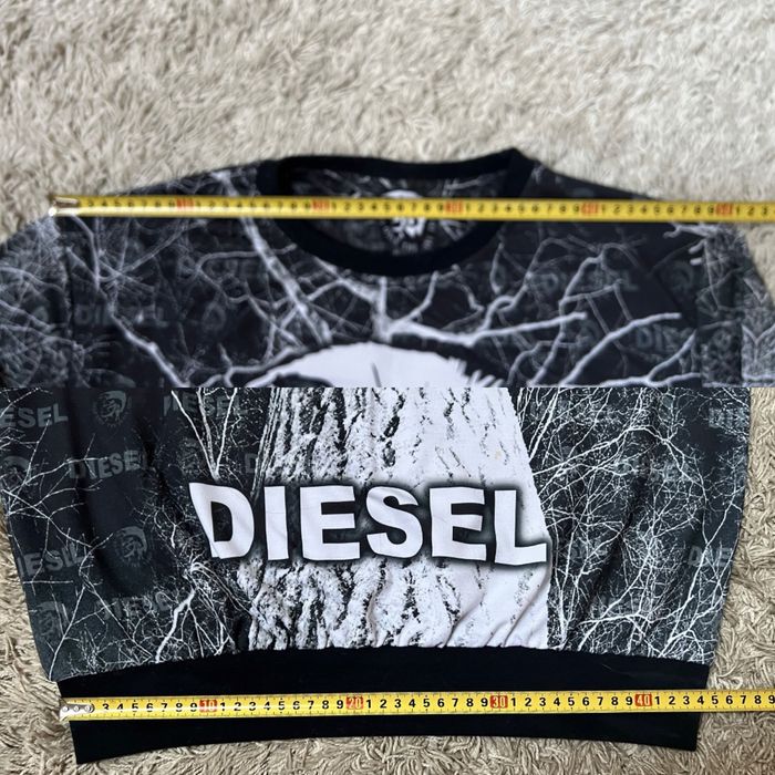 Кофта реглан батнік світшот Diesel