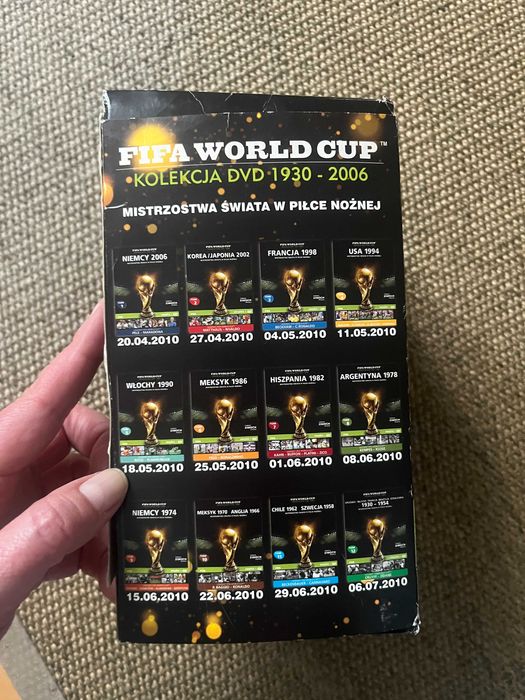 Fifa World Cup 1930 - 2006 kolekcja DVD 12 części