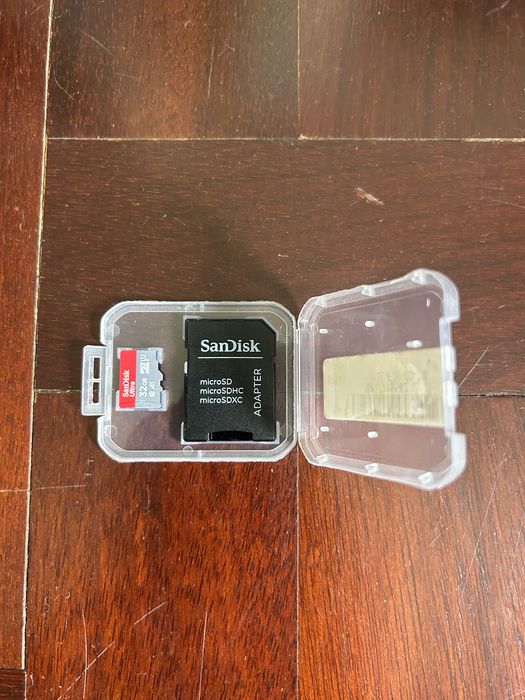SanDisk 32GB MicroSDHC Ultra Class10 UHS-I + SD Adaptador
