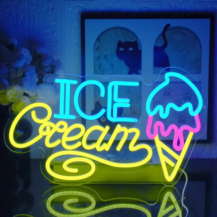 Letreiro Luminoso Decorativo com Iluminação LED Néon em Base de Acrílico - Carregado por USB - Diferentes Frases e Temas