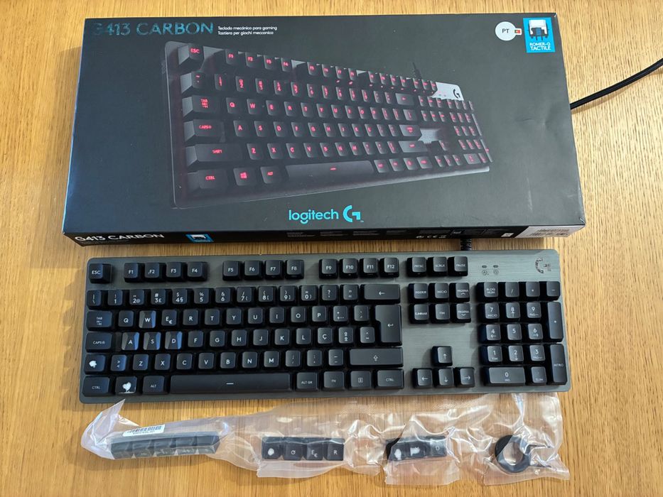 Teclado Gaming Logitech G413 Carbon PT-PT