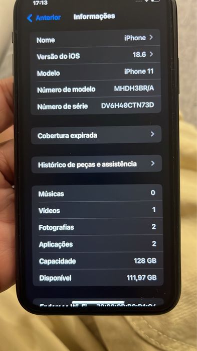 Iphone 11 para venda