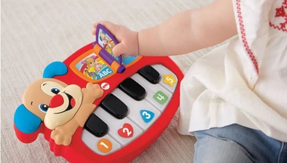 Fisher Price Pianinko SZCZENIACZKA zabawka INTERAKTYWNA