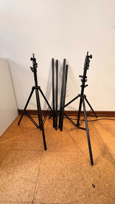 Tripés para estúdio fotografico