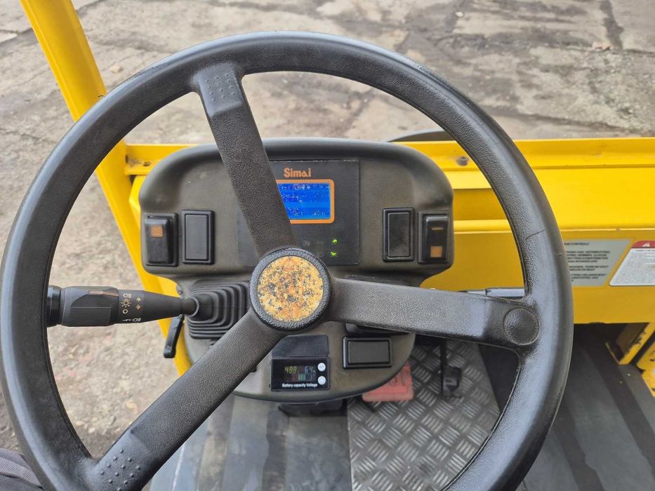 Wózek platformowy akumulatorowy SIMAI udźwig 2000kg, uciąg 10t, 2017r