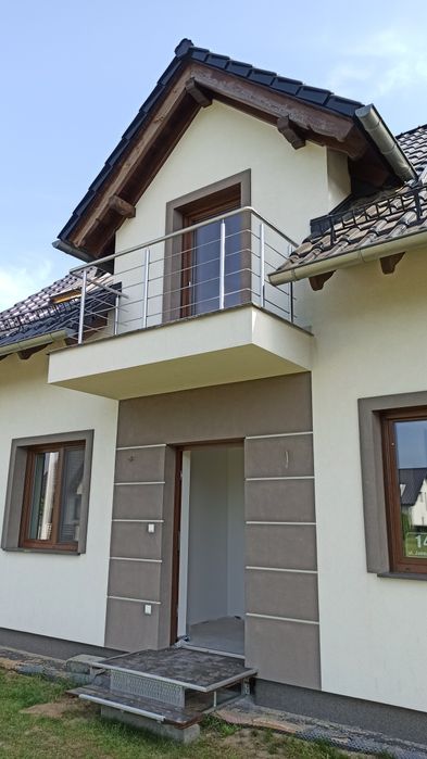 Balustrada nierdzewna.