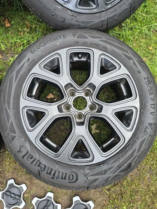 Fiat 500X Felgi 17 5x110 Opony 215/55