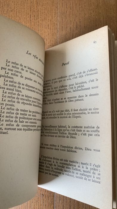 Action marche vers Dieu