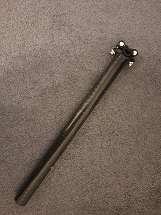 Karbonowa Sztyca 31,6 x 350mm Toseek Włókno Węglowe NOWA