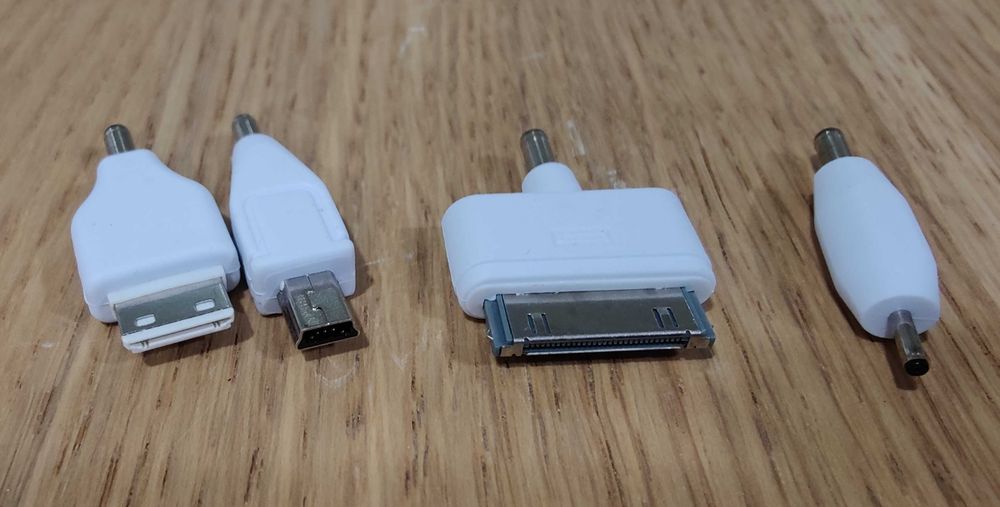 Conjunto de adaptadores de carregamento universais – 4 peças