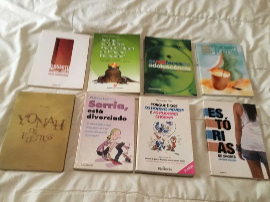 Livros variados - romances