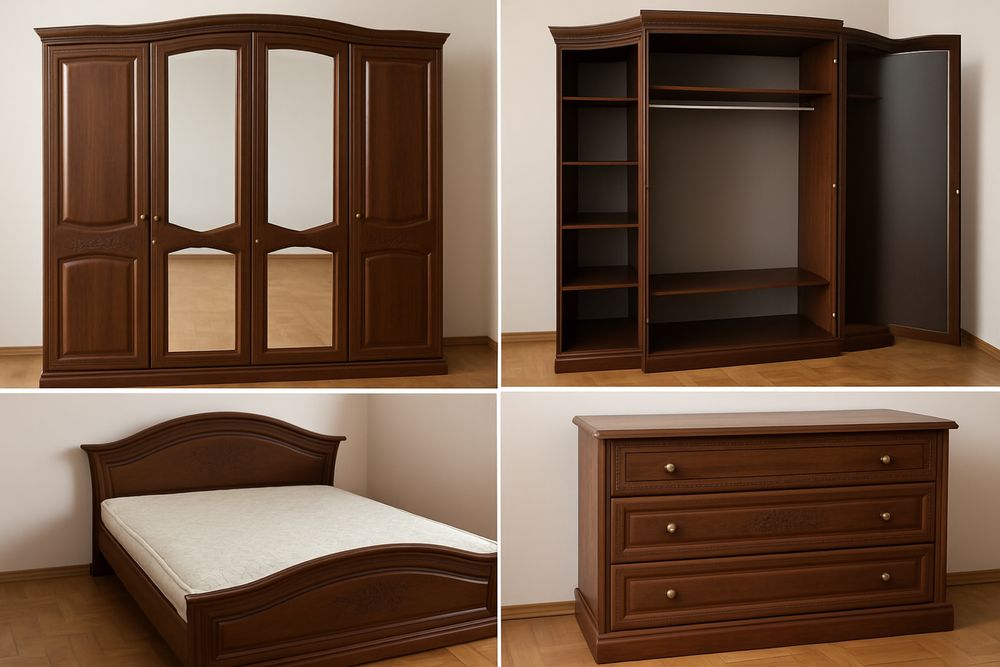 Терміново ! Продам спальний гарнітур у класичному стилі