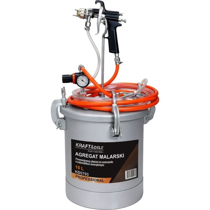 Nowy agregat malarski pneumatyczny 10 L