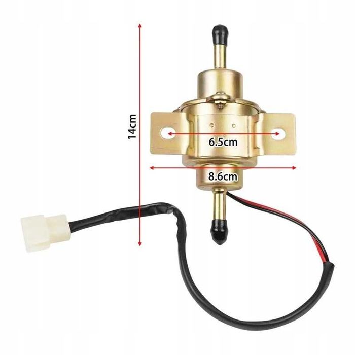 Bomba de combustível eléctrica 12v  gasóleo nova