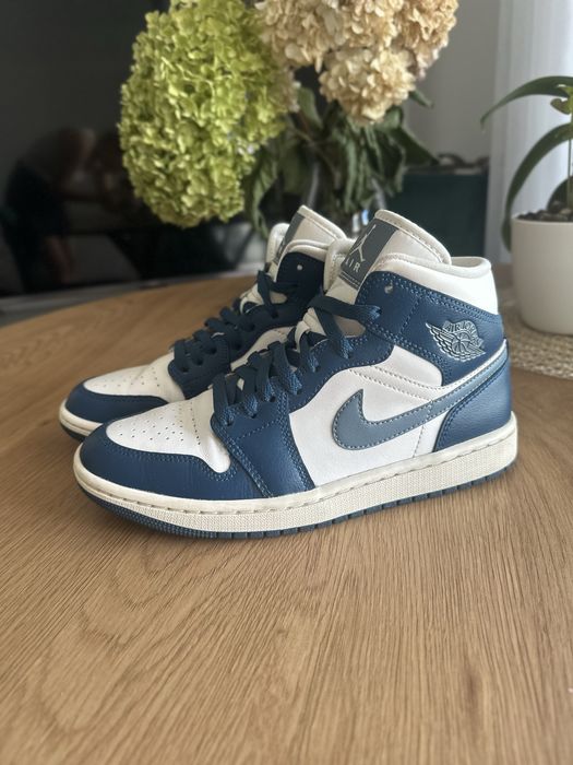 Nike Jordan Jordany Air Mid 1 granatowe 38,5 - 24,5 cm