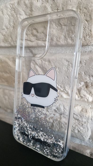 Etui Karl Lagerfeld z poruszający sie cekinami do Iphone 14 Pro Max Oryginalne