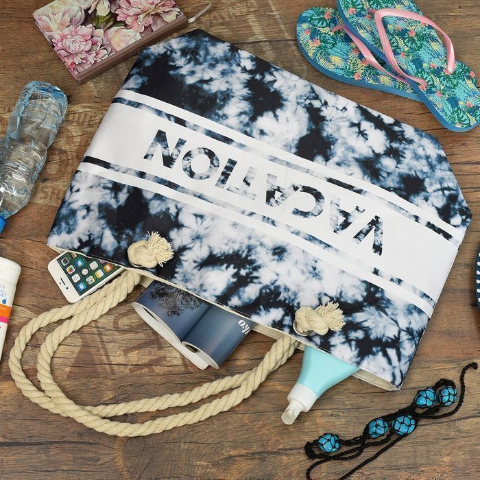 Duża torba plażowa torebka summer na lato pojemna