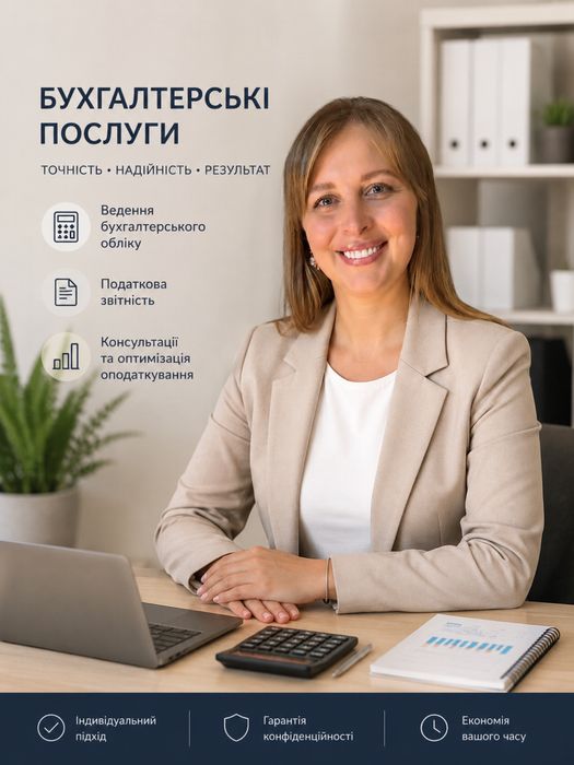 Ведення бухгалтерського обліку для ФОП