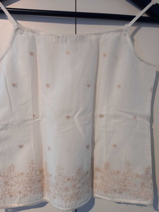 Túnica Mássimo Dutti Bordada como nova