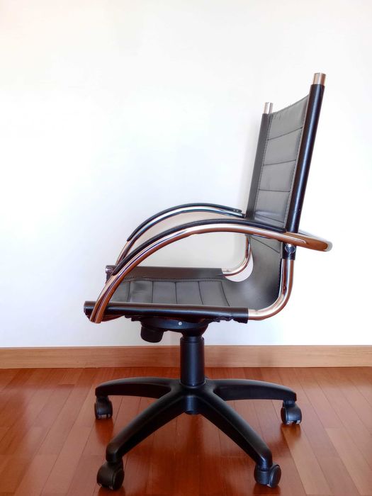 Cadeira elevatória, giratória de secretária escritório para recuperar