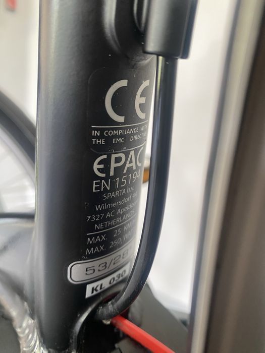 Rower elektryczny Sparta M7B  silnik bosch