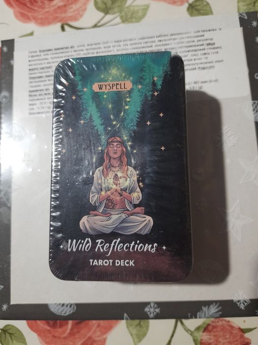 Карты таро новые в плёнке,в железной коробке.