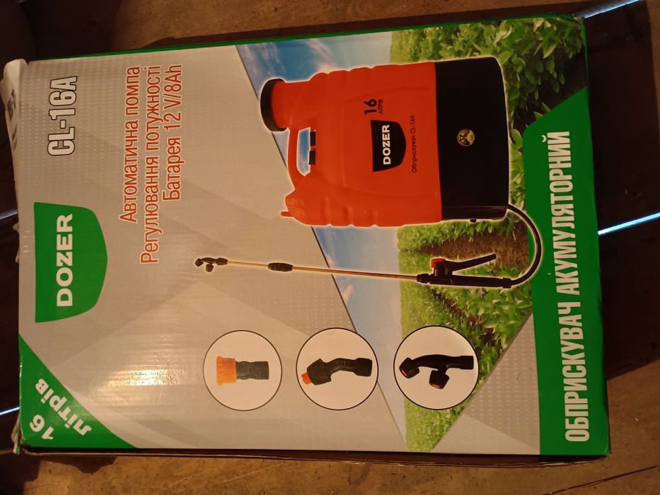 Оприскувач акамуляторний Dozer 16l