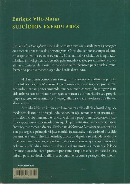Suicídios Exemplares - Enrique Vila-Matas