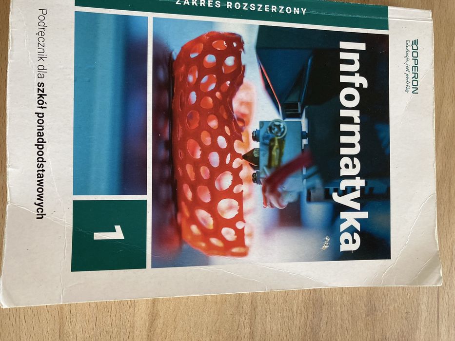 Informatyka 1 Operon zakres rozszerzony - podręcznik