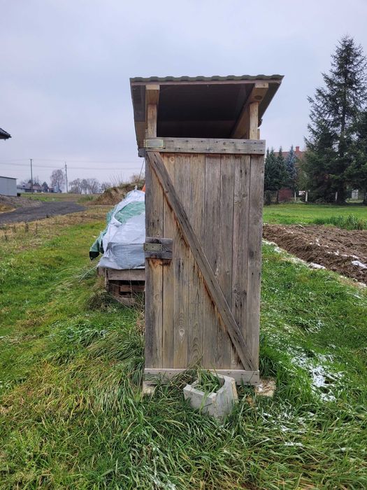 Wychodek wc na budowę